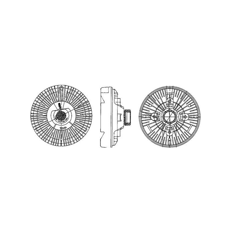 BEHR CFC 202 000P Engine Cooling Fan Clutch