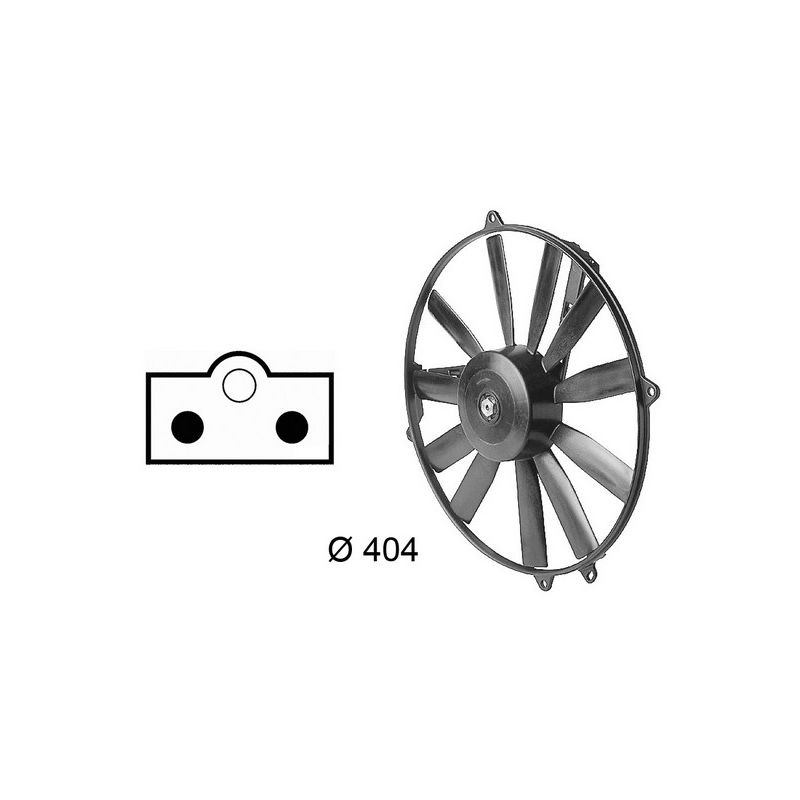 BEHR CFF 16 000S Engine Cooling Fan Assembly