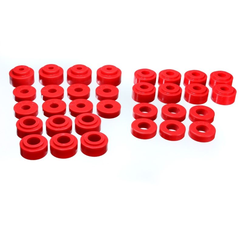 Energy Suspension 3.4115R Gm Body Mount Set - Red