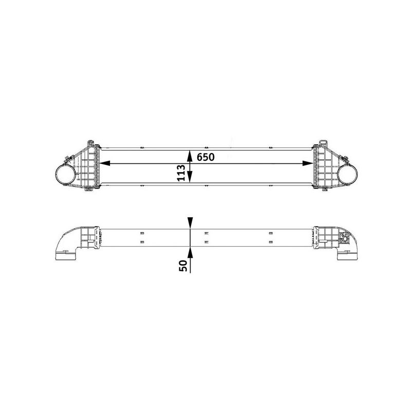 BEHR CI 139 000P Intercooler