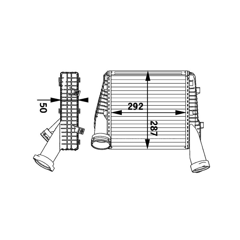 BEHR CI 141 000P Intercooler