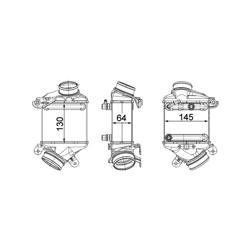 BEHR CI 187 000P Intercooler