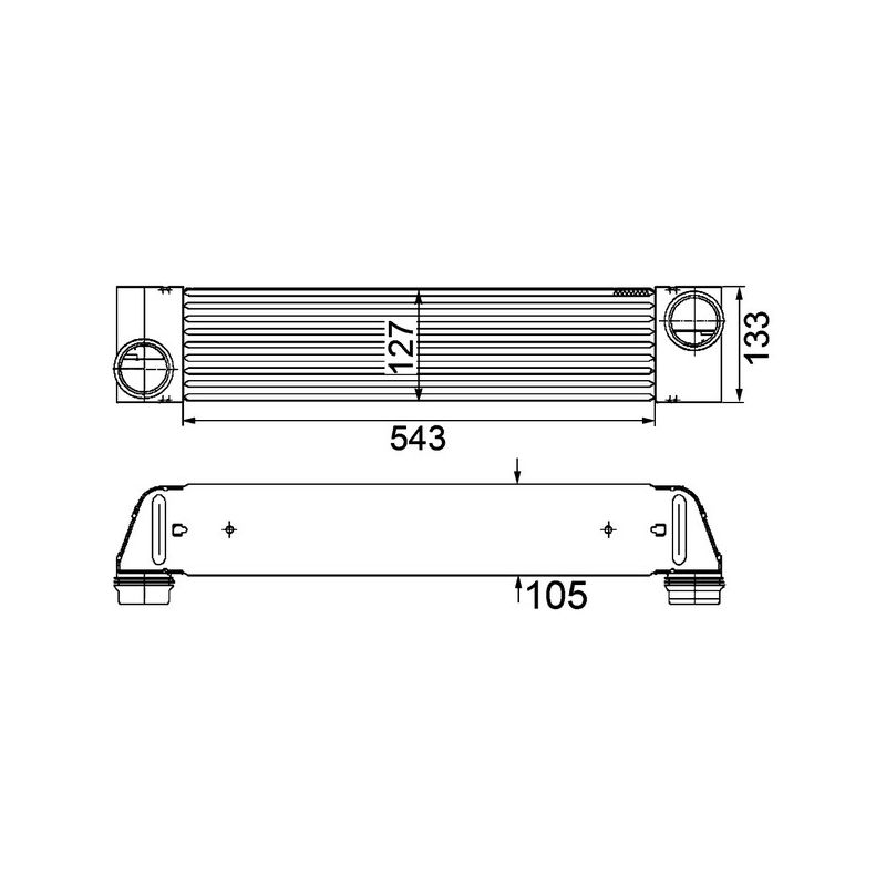 BEHR CI 193 000P Intercooler