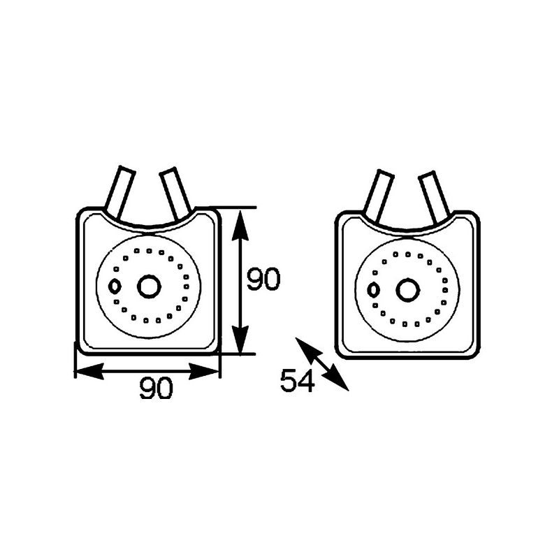 BEHR CLC 163 000S Engine Oil Cooler