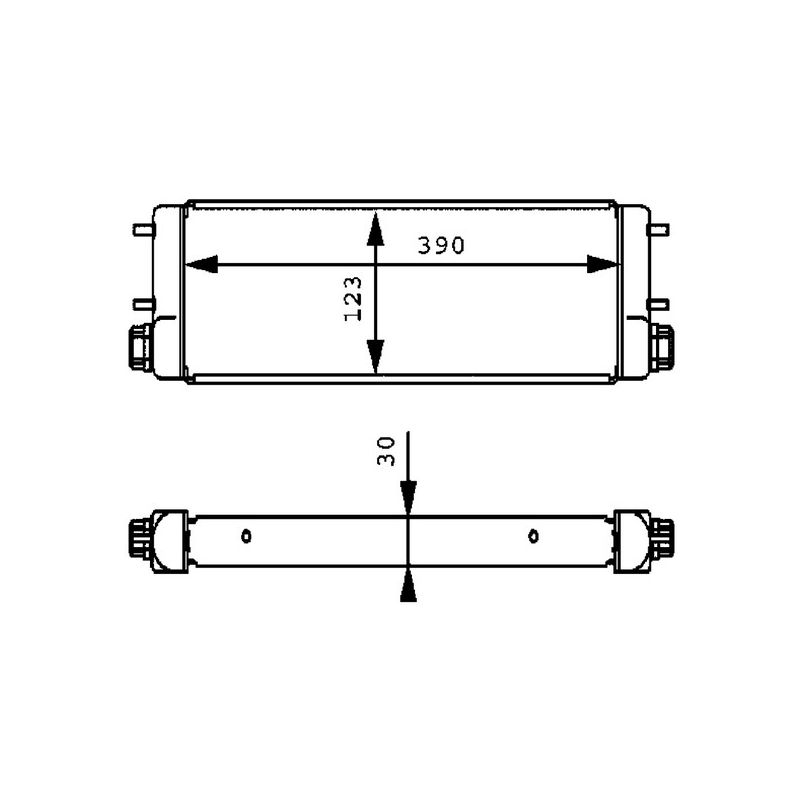 BEHR CLC 169 001P Engine Oil Cooler
