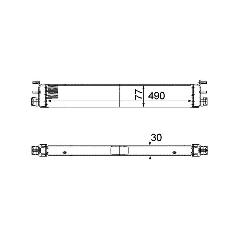 BEHR CLC 68 000P Engine Oil Cooler