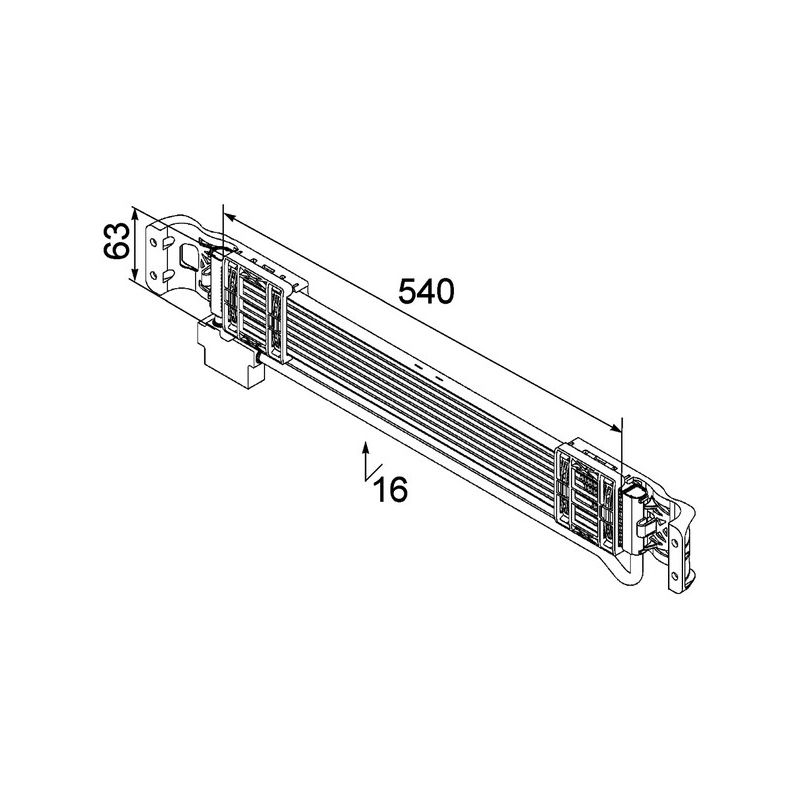 BEHR CLC 69 000P Automatic Transmission Oil Cooler Assembly