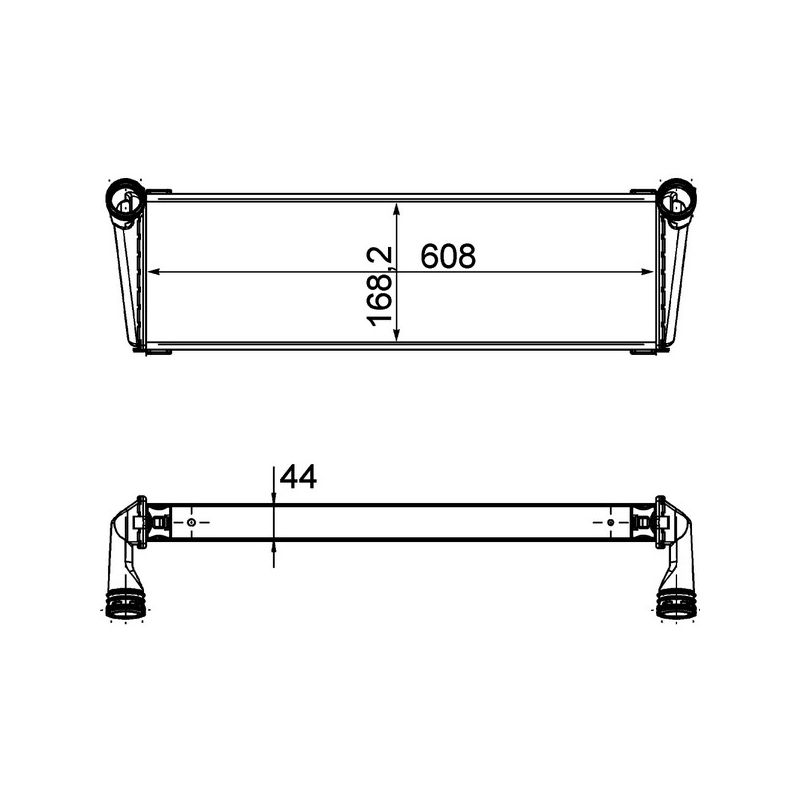 BEHR CR 1195 000P Radiator