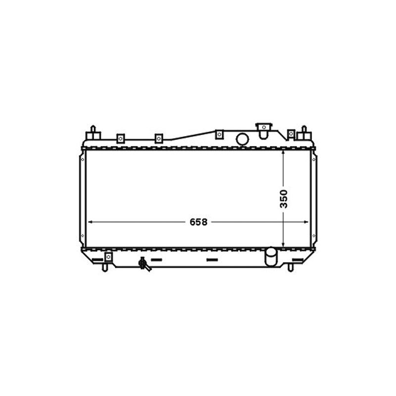 BEHR CR 1252 000S Radiator