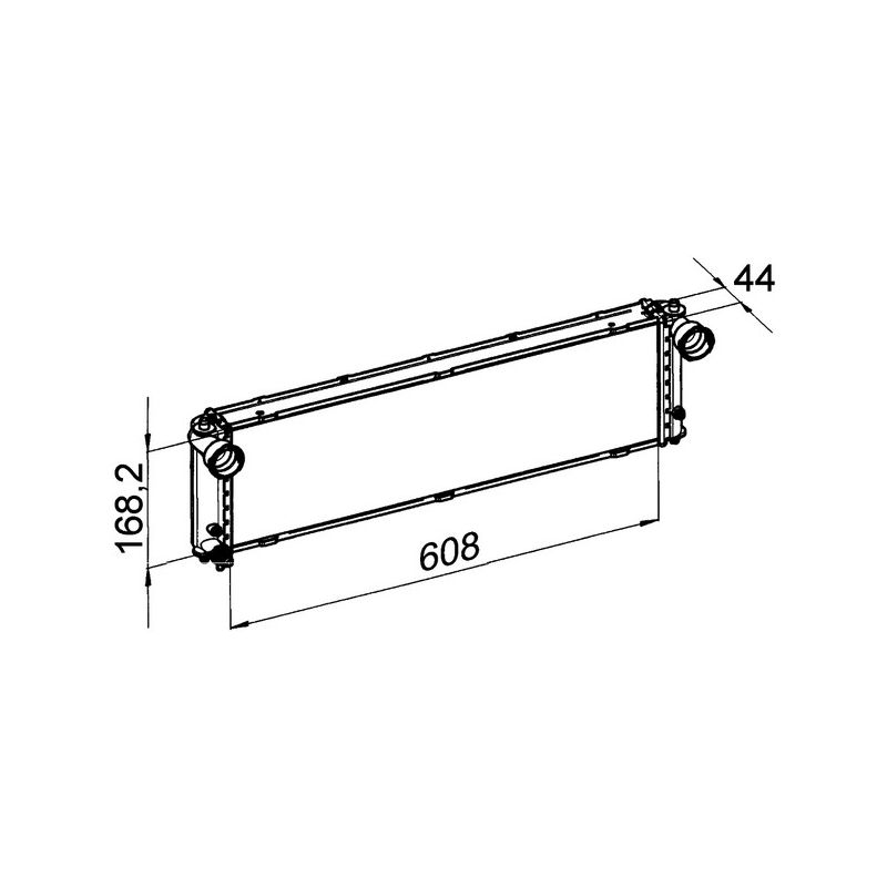 BEHR CR 1394 000P Radiator