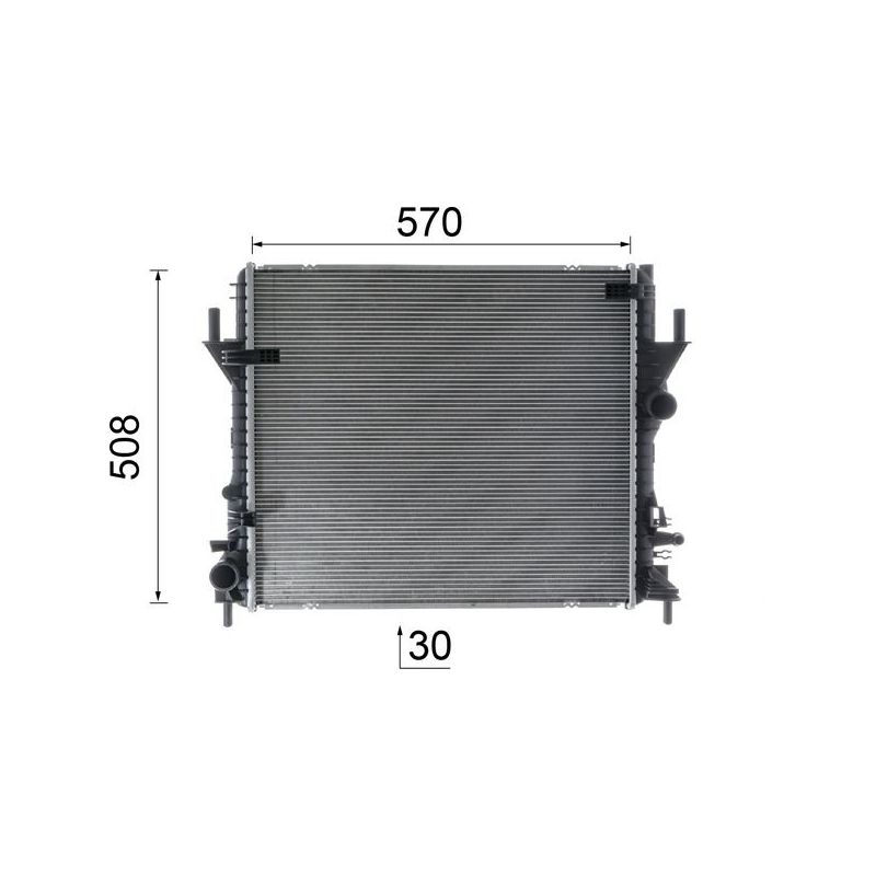 BEHR CR 1940 000P Radiator