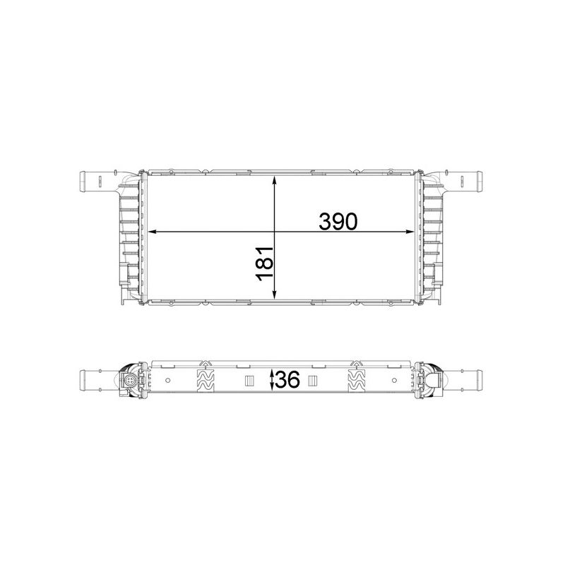BEHR CR 1941 000P Radiator