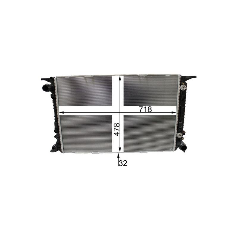 BEHR CR 2178 000P Radiator