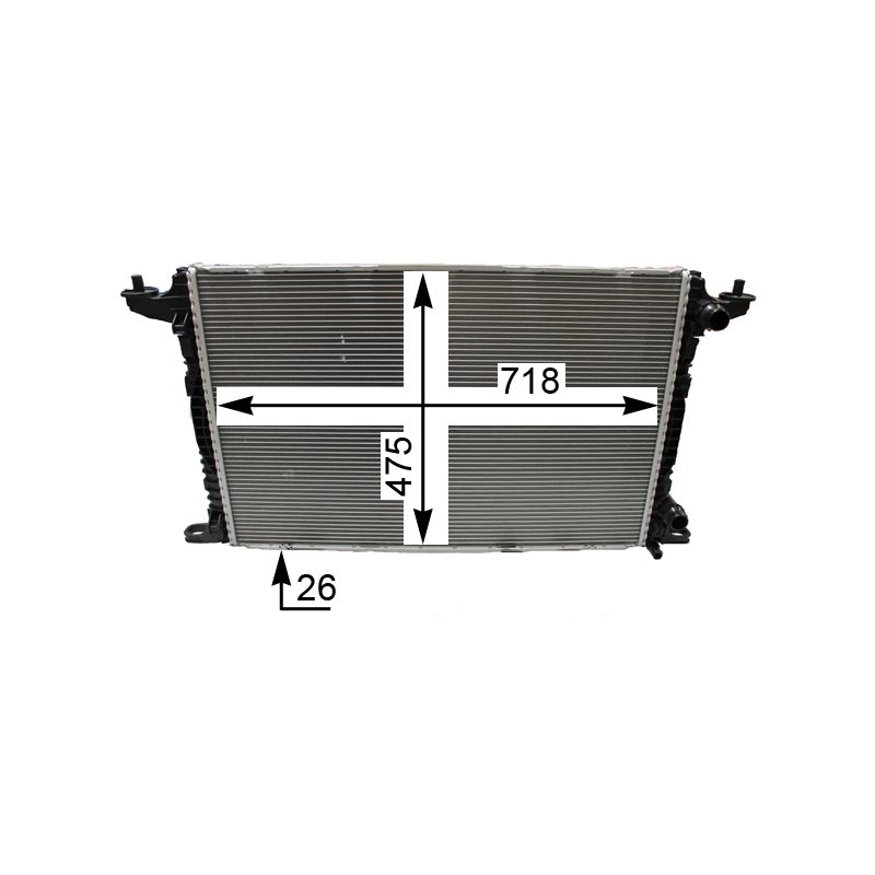 BEHR CR 2179 000P Radiator