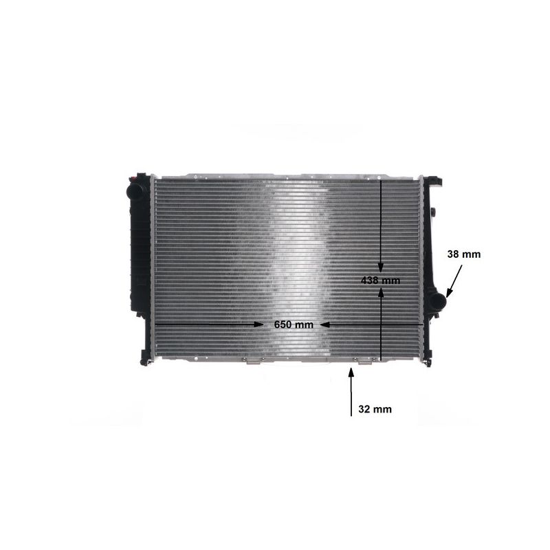 BEHR CR 287 000S Radiator
