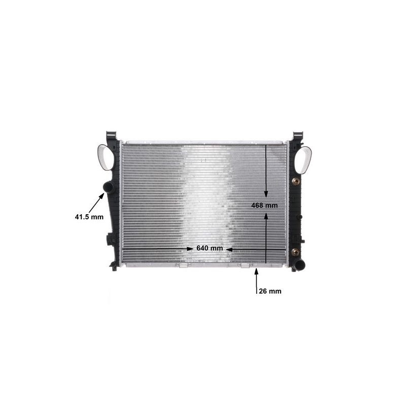 BEHR CR 304 000S Radiator