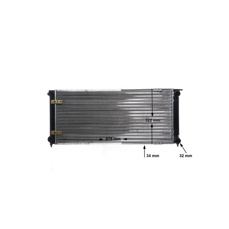 BEHR CR 341 000S Radiator
