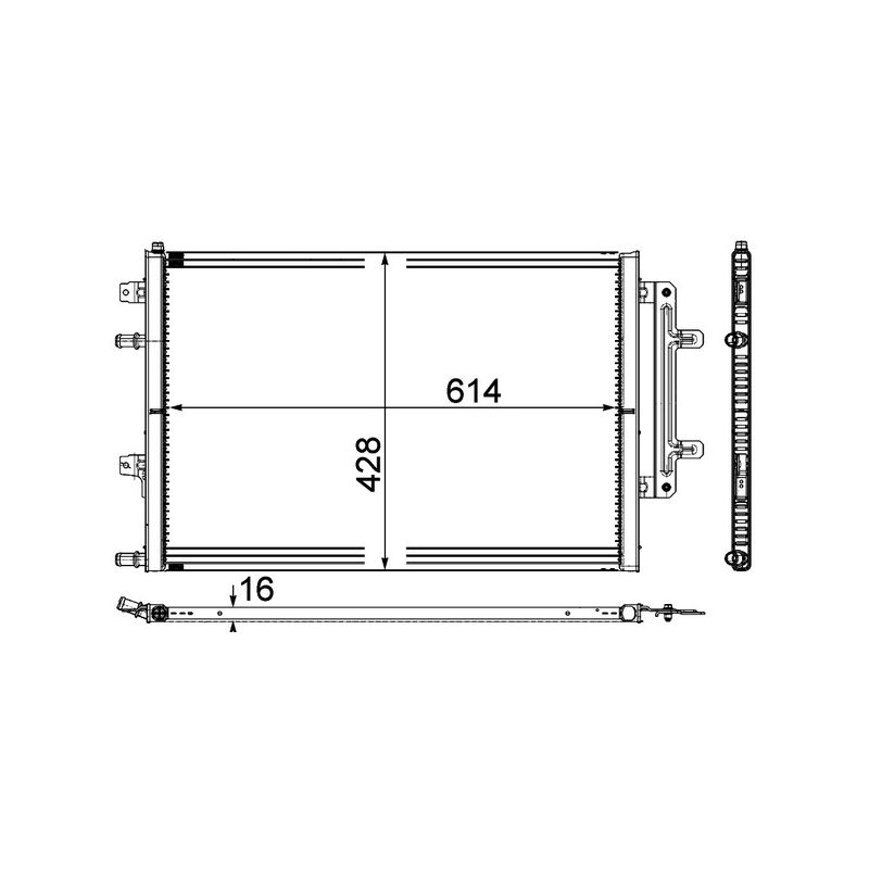 BEHR CR 868 000P Radiator