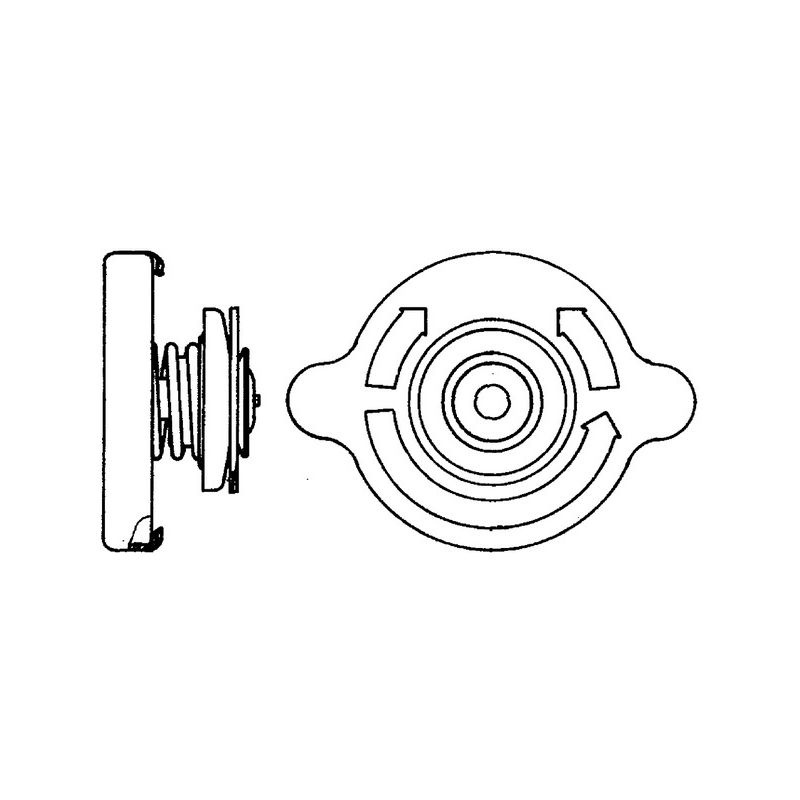 BEHR CRB 17 000P Radiator Cap