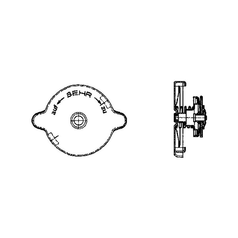 BEHR CRB 9 000P Radiator Cap