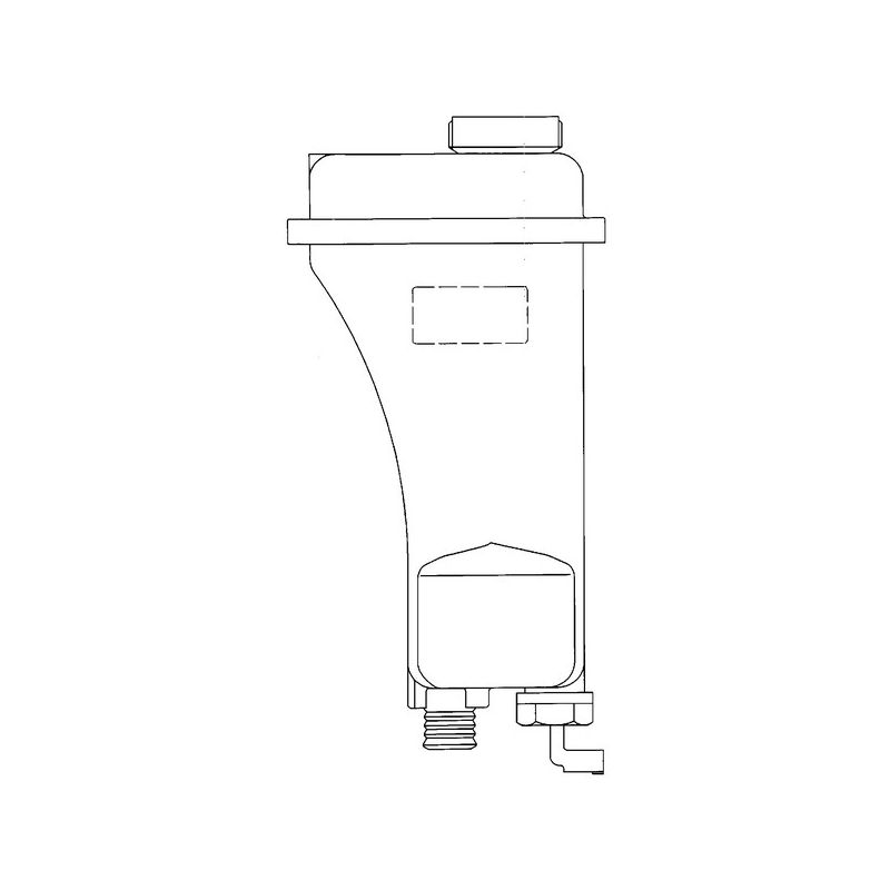 BEHR CRT 224 000S Engine Coolant Reservoir