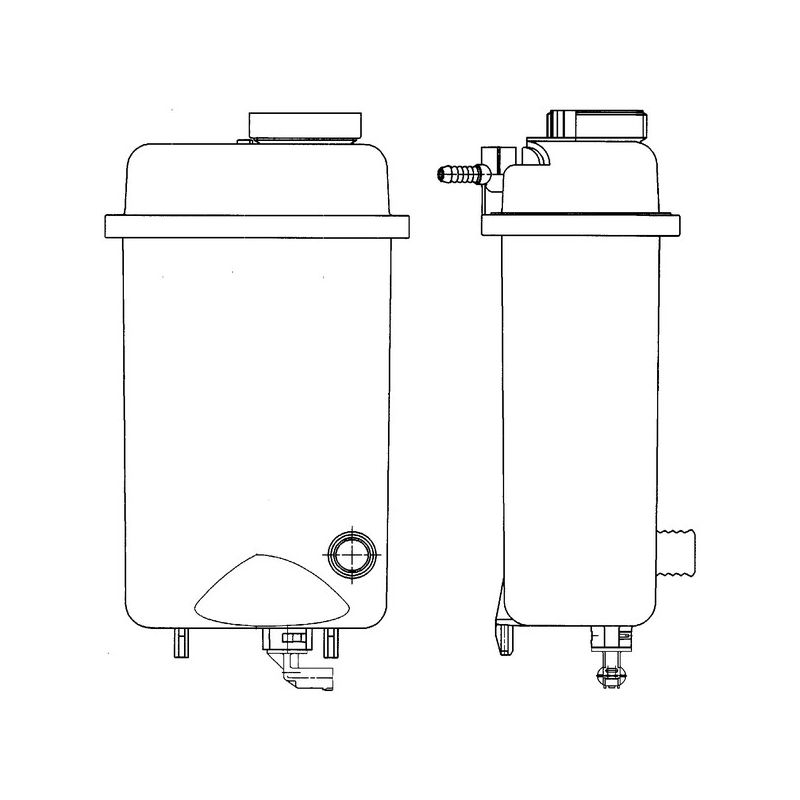 BEHR CRT 52 000S Engine Coolant Reservoir
