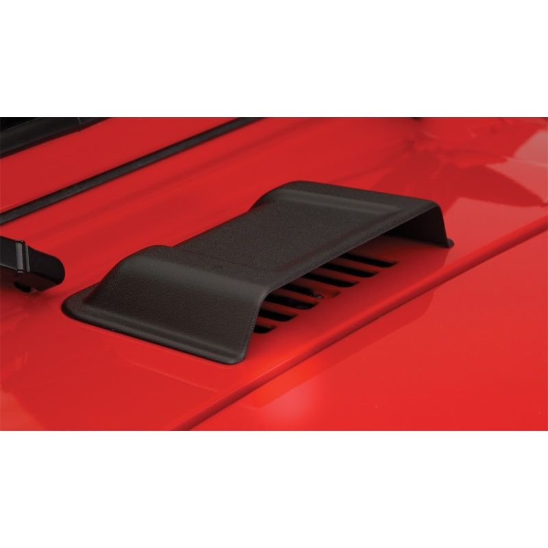 98-15 Jeep Trail Armor Hood Scoop Black