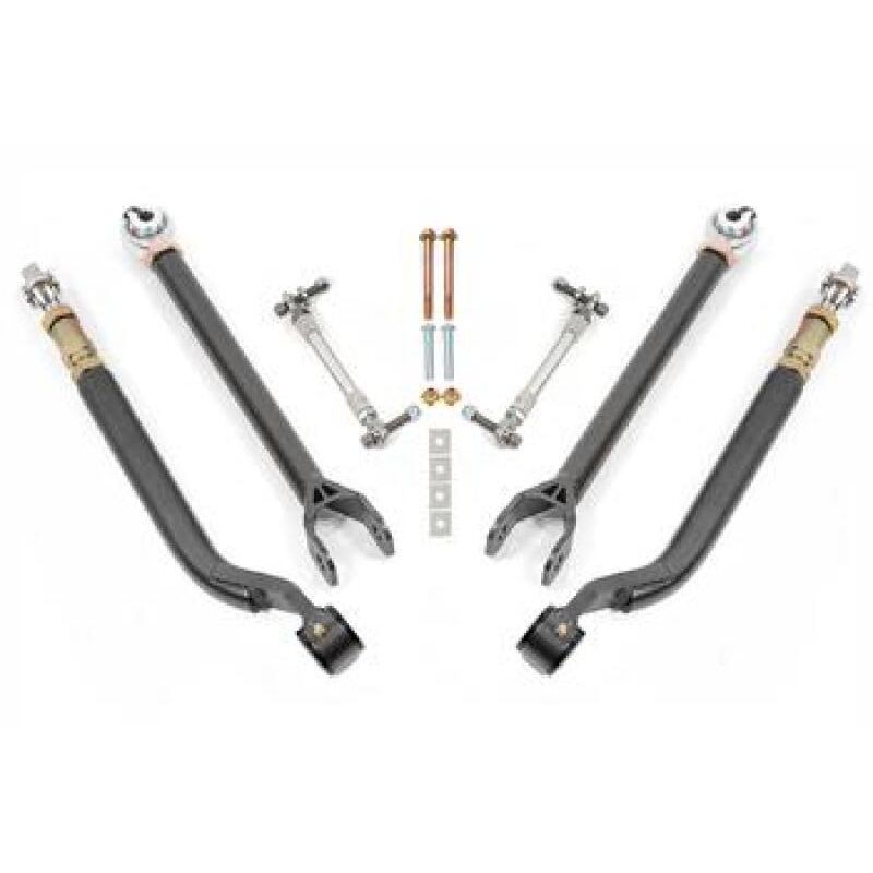 BMR Suspension RSK119H BMR 06-23 Dodge Charger Rear Suspension Kit For 15in Conversion Kit - Black Hammertone
