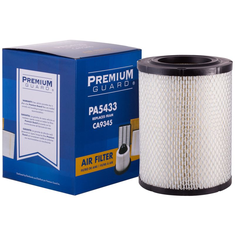 PRONTO FILTERS PA5433 | Fits 2009-02 Chevrolet Trailblazer, 2006-02 Trailblazer EXT, 2002 Blazer, 2009-02 GMC Envoy, 2006-02 Envoy XL, 2005-04 Envoy XUV, 2007-04 Buick Rainier | PG Engine Air filter