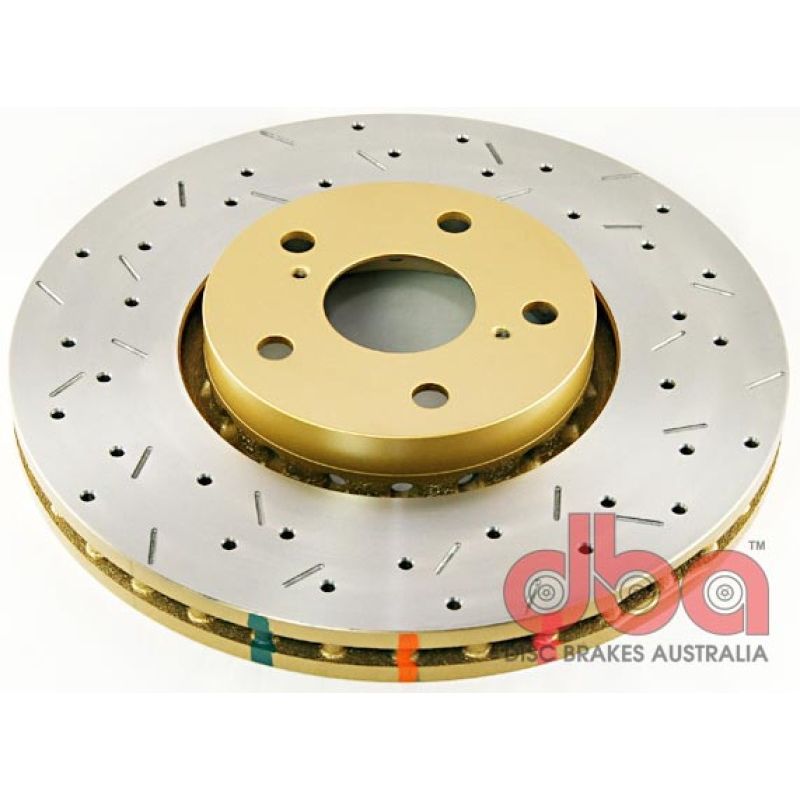 DBA 42702XS 04-06 Lexus RX330 Front 4000 Series Drilled & Slotted Rotor