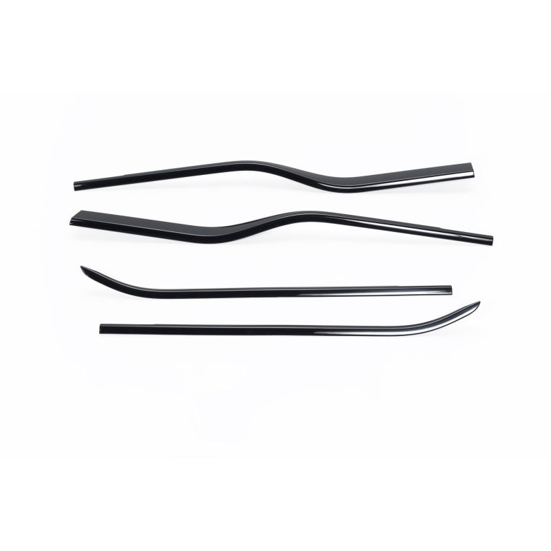 Putco 98560 17-20 Ford SuperDuty - Crew Cab w/ Towing Mirrors Tinted Window Trim Accents (ABS Window Trim)