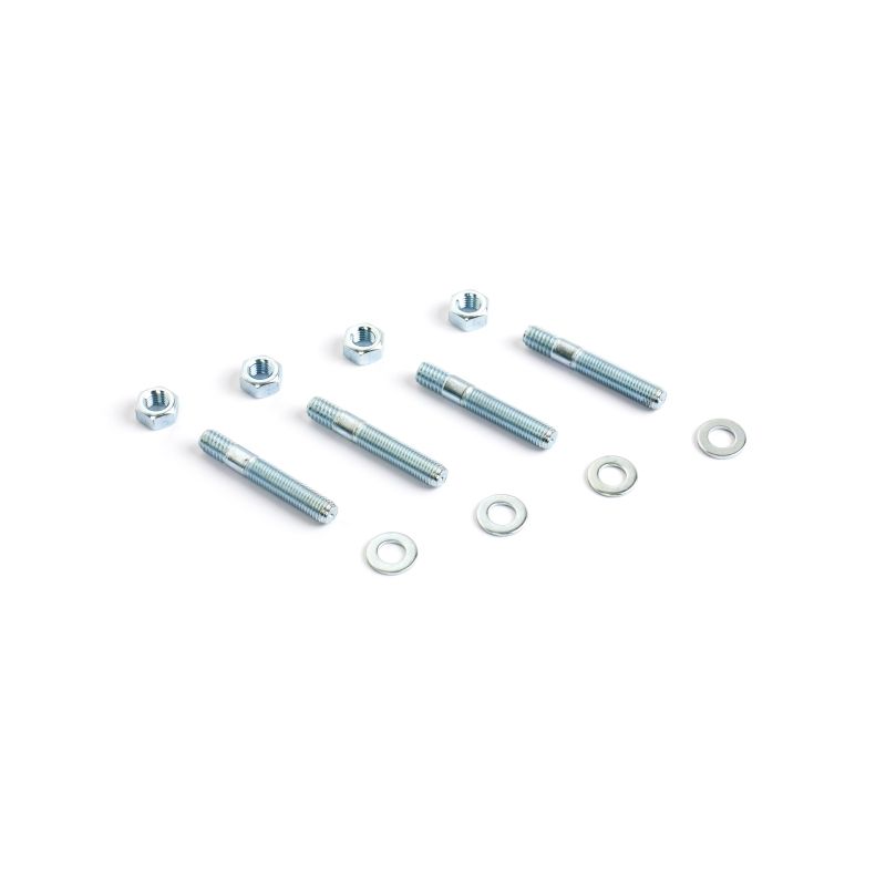 Cometic Gasket CF1001 Cometic Carburetor Studs 2in Zinc Plated - Set of 4 With Washers and Nuts