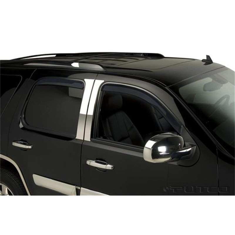 Putco 580058 14-14 Chevrolet Silverado HD - Ext Cab (Set of 4) Element Tinted Window Visors