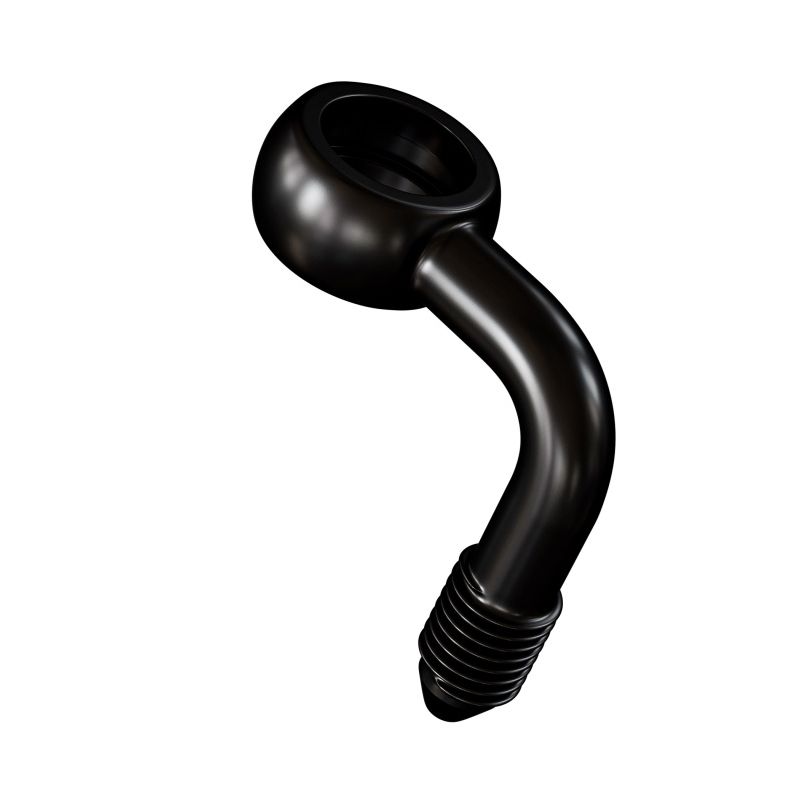 Goodridge PB599-03-04CBK 90 Deg Banjo Adaptor for 7/16 Bolt