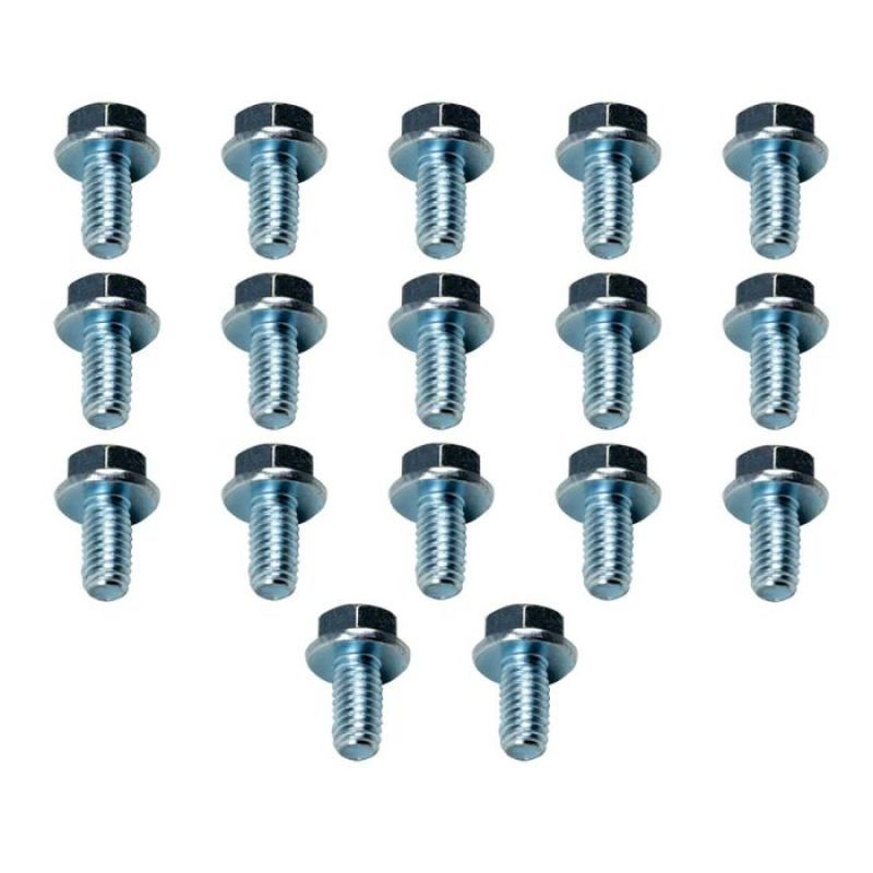 Moroso 38781 Ford C-6 Stamped Steel Transmission Pan Bolts - Set of 17