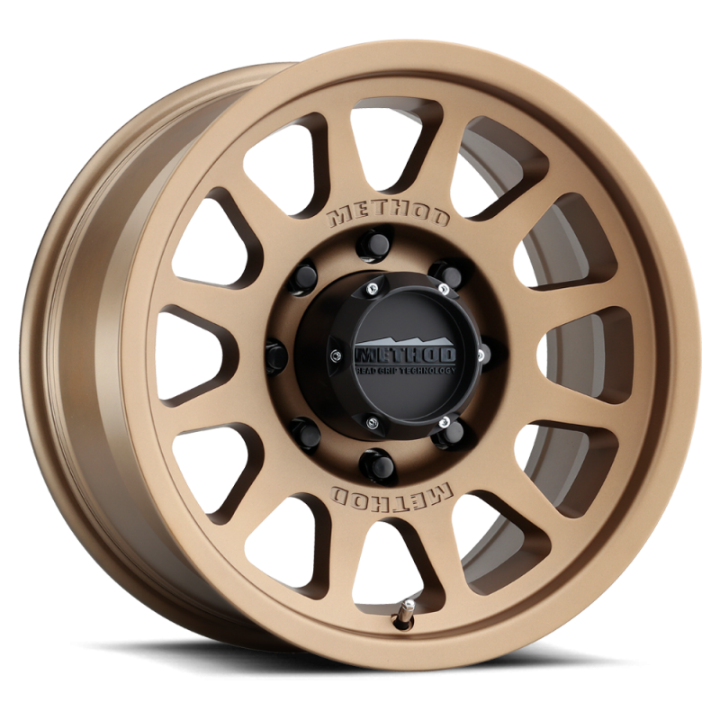 Method Wheels MR70378580900 Method MR703 17x8.5 0mm Offset 8x6.5 130.81mm CB Method Bronze Wheel