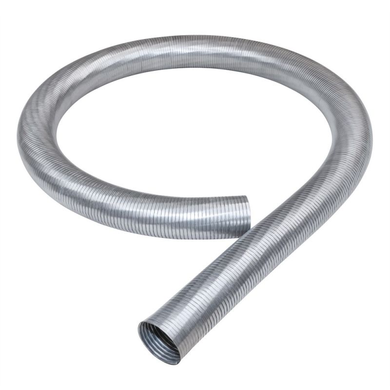 FORTLUFT 4401118 Galvanized Exhaust Flex Tube, 2.50''x72.00''/63.5x1830mm