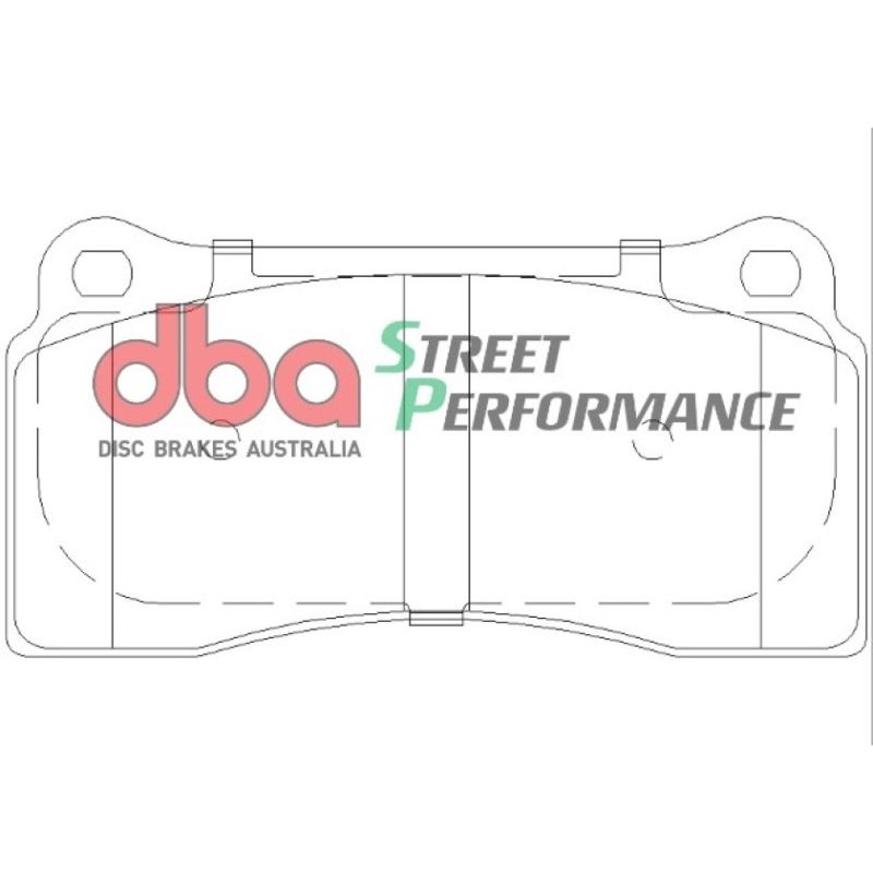 DBA DB1935SP 09-11 Nissan GT-R SP500 Rear Brake Pads