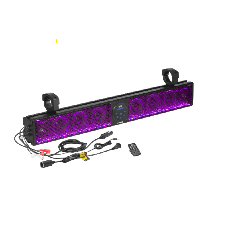 Boss Audio BRT36RGB Systems ATV UTV 36in Sound Bar System w/ RGB Illumination
