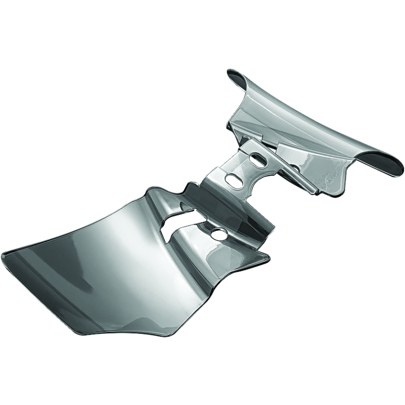 Kuryakyn 1317 Saddle Shields Heat Deflectors 99-17 Dyna Models Smoke