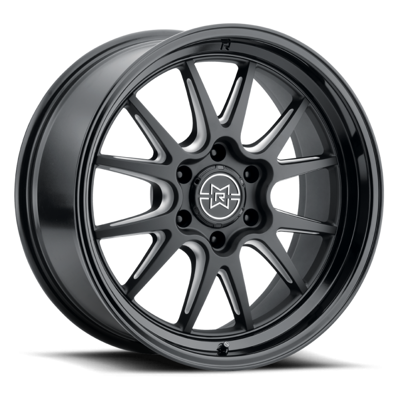 Method Wheels MR80229016500 Method Raised MR802 20x9 / 6x135 BP / 0mm Offset / 87mm Bore - Double Black Milled Wheel