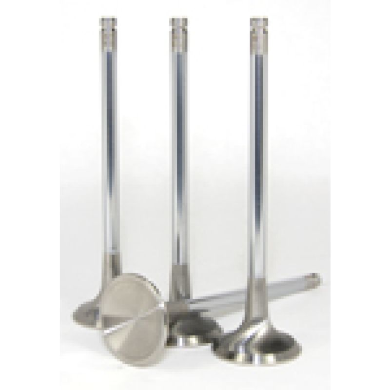 GSC P-D 4B11T 23-8N Chrome Polished Exhaust Valve - 29mm Head (STD) - SET 8