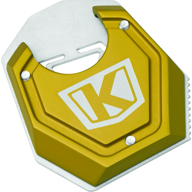 Kuryakyn 3841 Lodestar Kickstand Shoe Gold