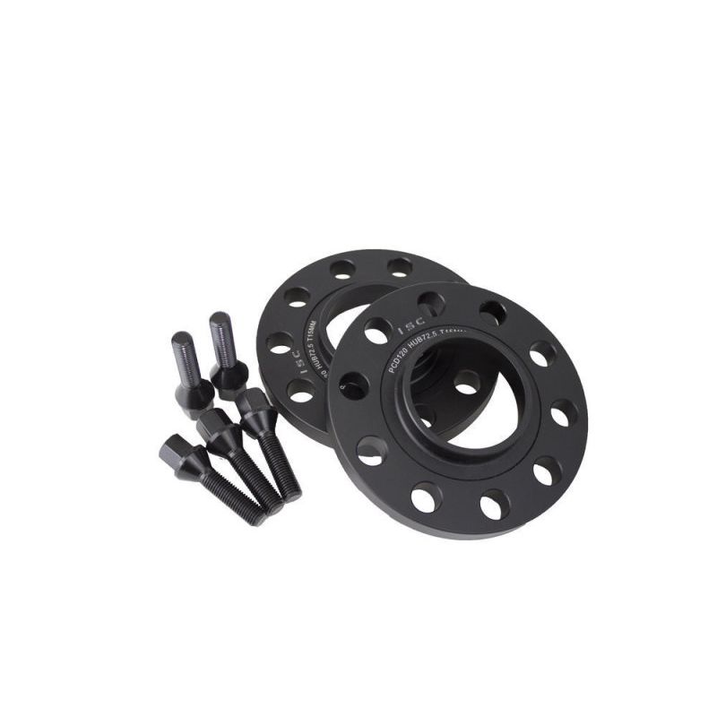 ISC Suspension BMW 5x120 Hub Centric (72.5 Hub Bore) Wheel Spacers 20mm Black (Pair)
