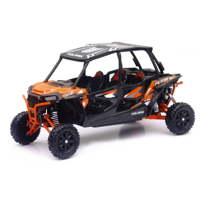 New Ray Toys 57843A Polaris RZR XP 4 Turbo EPS (Spectra Orange)/ Scale - 1:18