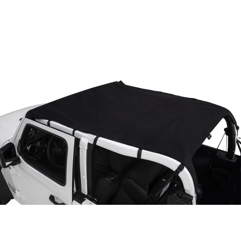 Rampage 91435 2018-2019 Jeep Wrangler(JL) Sport 2-Door California Ext.Brief-OE Style - Black