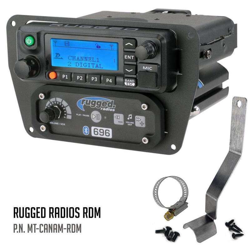Rugged Radios MT-CANAM-RDM Can-Am Commander Intercom and Radio Mount Rugged RDM