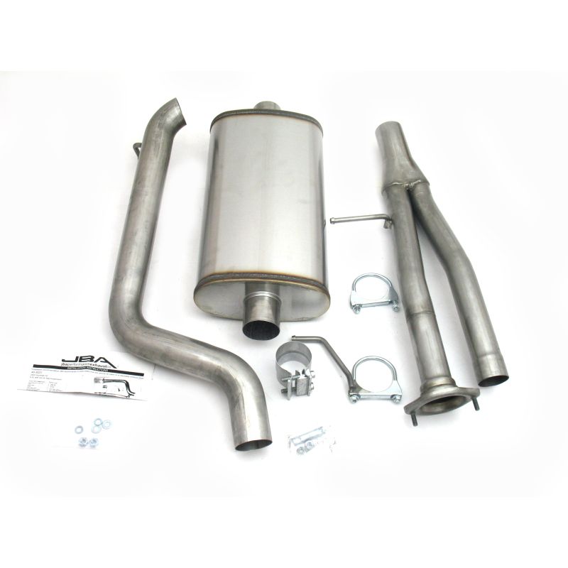 JBA 40-3023 03-06 Hummer H2 6.0L 409SS Single Rear Exit Cat-Back Exhaust