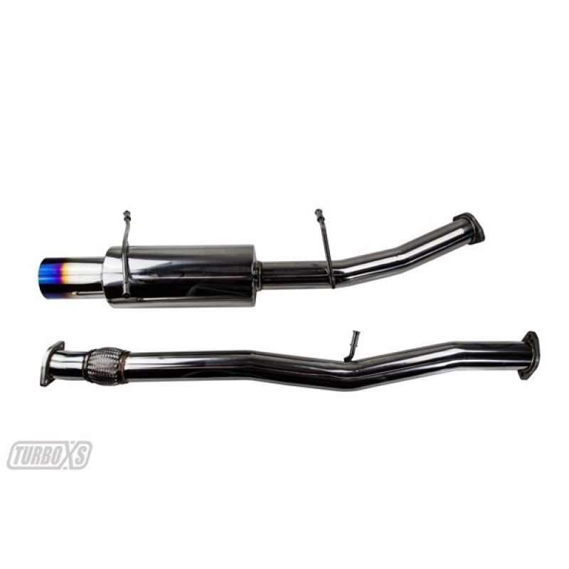 Turbo XS WS02-CBE-TI 02-07 WRX-STi Catback Exhaust Blued Tips