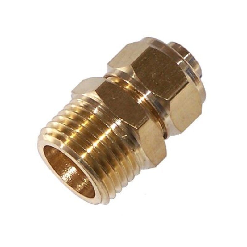 Kleinn Air Horns 51212 Kleinn  1/2In OD Tubing 1/2In M NPT Straight Compression Fitting
